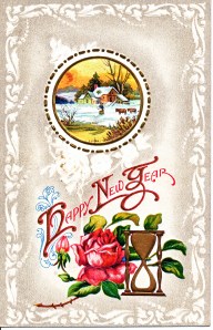 New Years Post Card, circa 1912