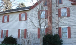 Recent photo of the house that Grandma lived in when she was writing the diary.