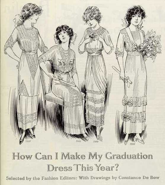 1913 Graduation Dresses