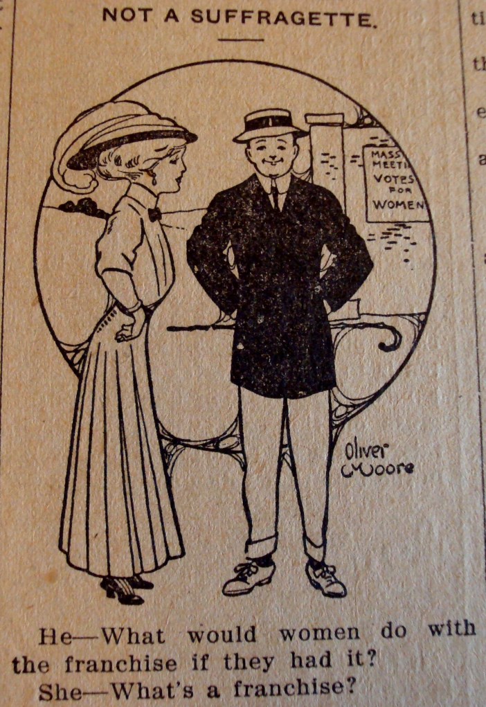 Cartoon Making Fun of Suffra