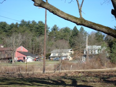 Recent view of the farm where the Oakes lived. 