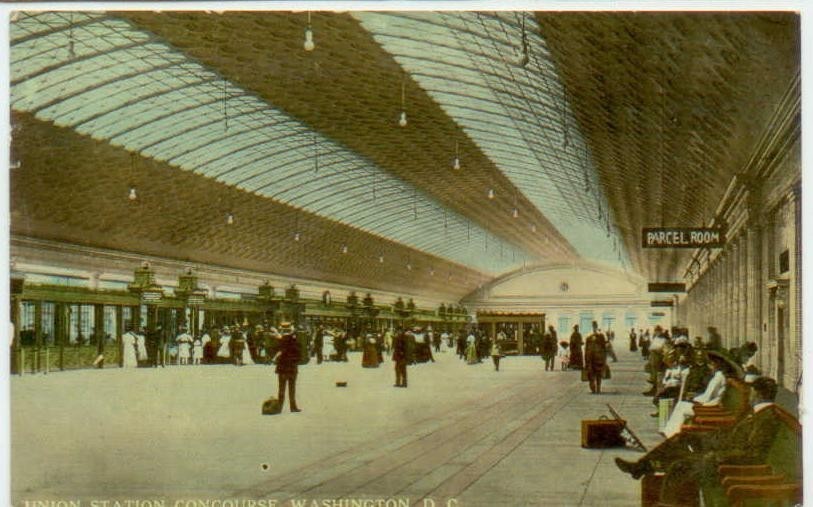 Post card of Union Station,Washington, DC (circa 1913)