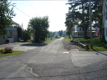 It probably was lonesome walking home from McEwensville without her sister. At least we're near the summer soistice so it probably was still daylight. 