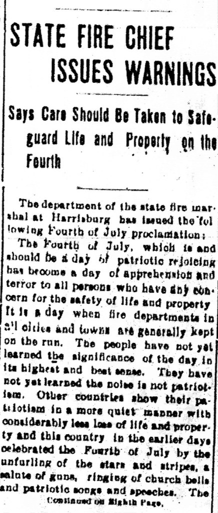 Source: Milton Evening Standard (July 2, 1913(