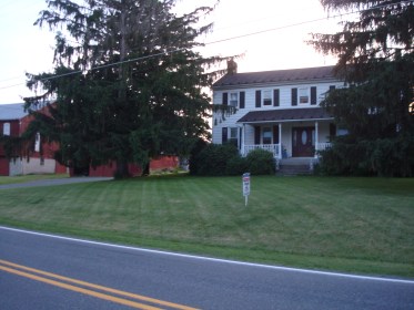 The farm where the Bryson family lived a hundred years ago.