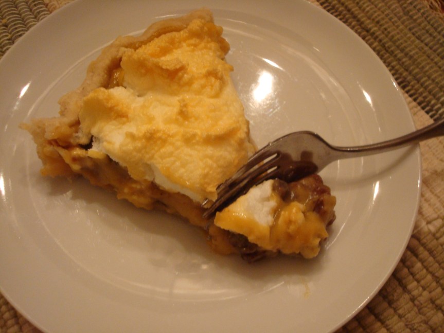 raisin meringue pie (funeral pie)