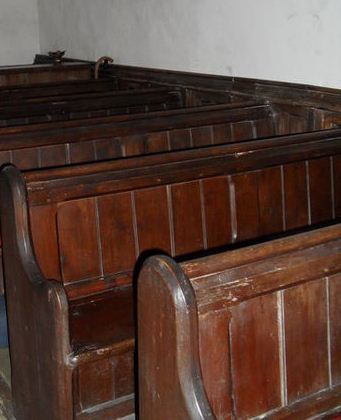 Were Grandma's friends sitting in the pews listening to her recitation? Did they giggle when she forgot her lines?  Photo source: Wikimedia Commons