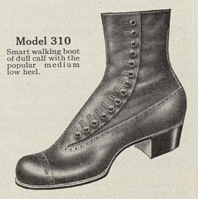Picture Source: Red Cross Shoe Ad in Ladies Home Journal (November, 1913)