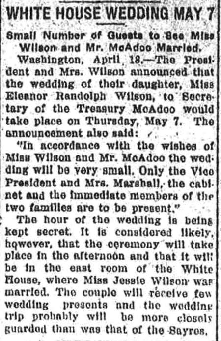 Source: Milton Evening Standard (April 19, 1914)