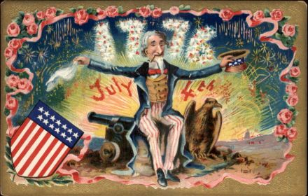 Old 4th of July Postcard (circa 1914)