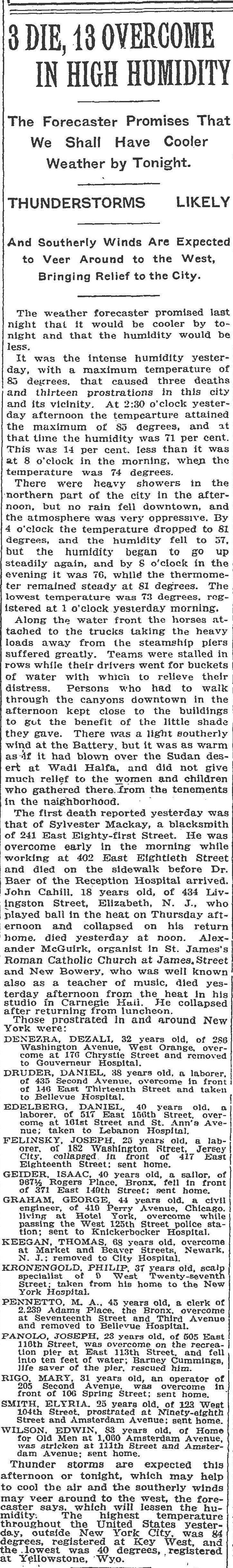 Source: New York Times (July 18, 1914)