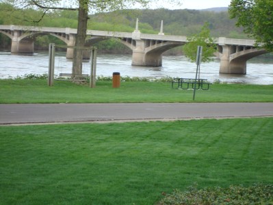 Recent picture of the Susquehanna River at Watsontown