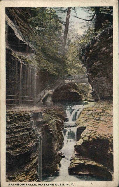 watkins glen rainbow falls 1916