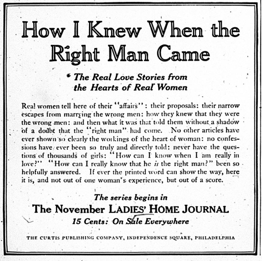 Source: McCalls (November, 1913)