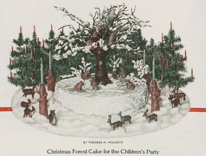 Forest Christmas Table Decoration