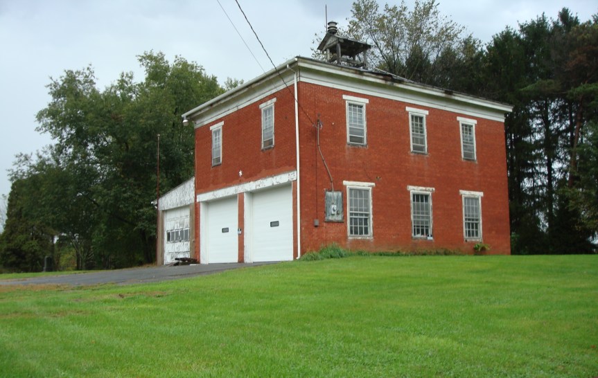 Recent photo of the building that once was the McEwensville School. The high school was on the second floor. There was an elementary school on the first floor.