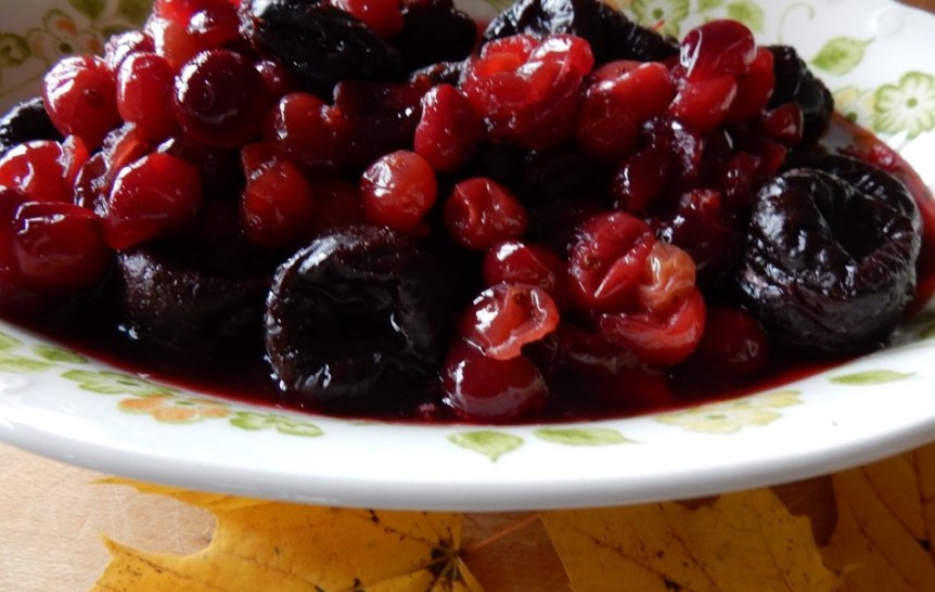 cranberries with prunes 2