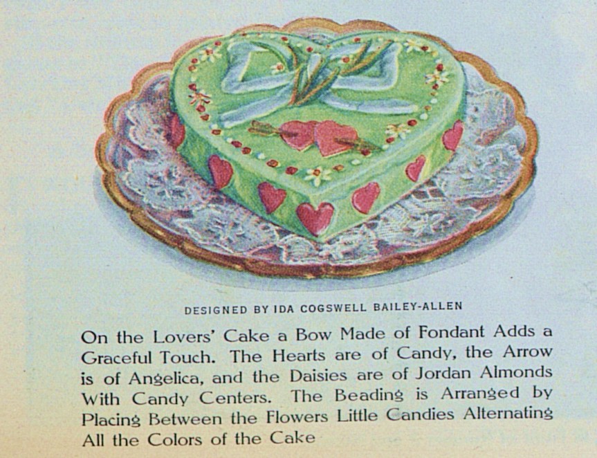 Valentine Cake LHJ 2 1914 a