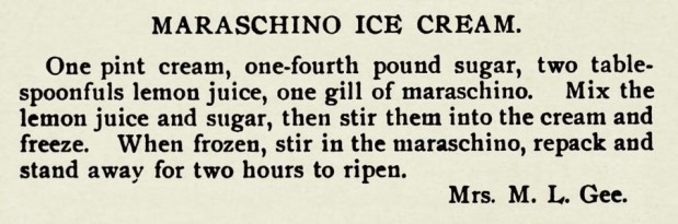Source: Lycoming Valley Cook Book, Compiled by the Leadies of Trout Run M.E. Church, Trout Run, PA (1907)