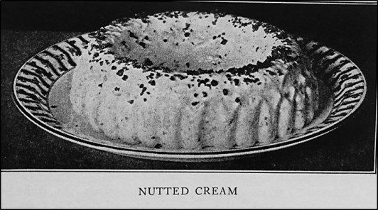 Nutted Cream on Plate