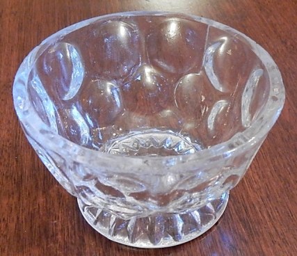 glass finger bowl