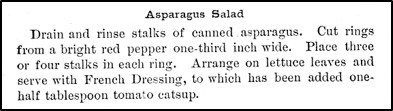 Recipe for Asparagus Salad