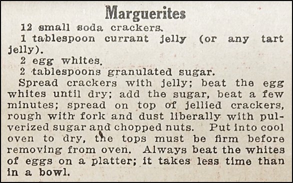 Recipe for Marguerites