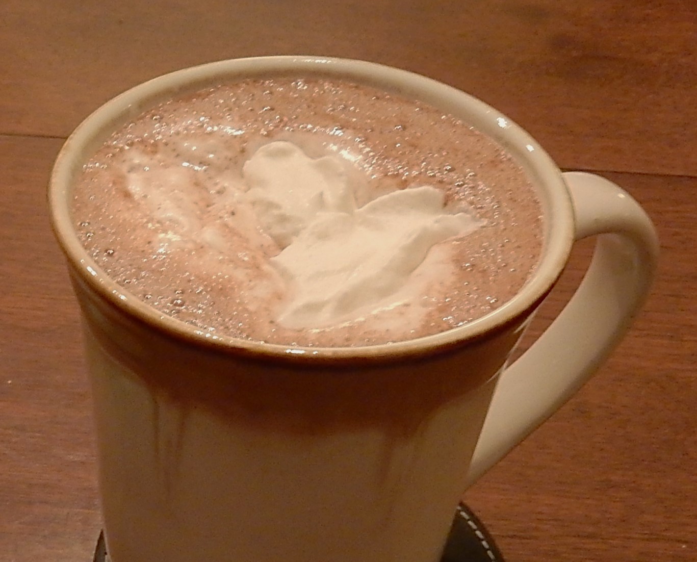 French Chocolate (Hot Chocolate with Coffeee and Brandy_