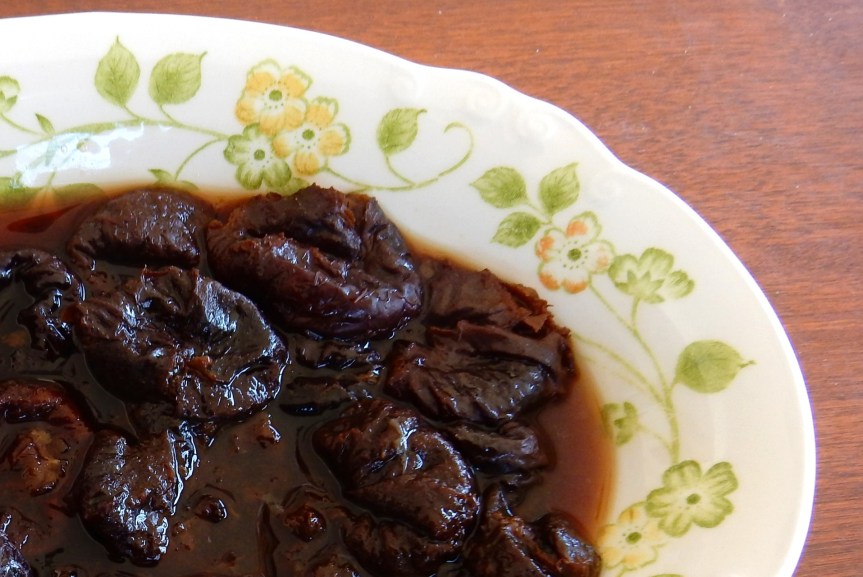 Bowl of Cinnamon Prunes
