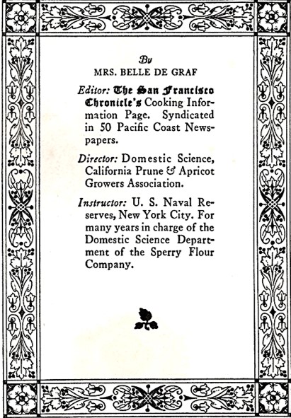 Description Belle De Graf