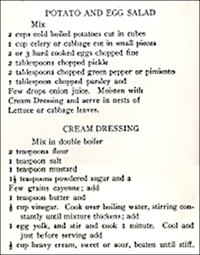 Potato and Egg Salad