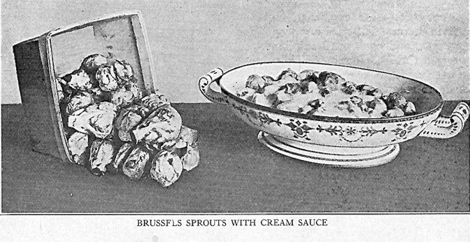 Brussels Sprouts with Cream 