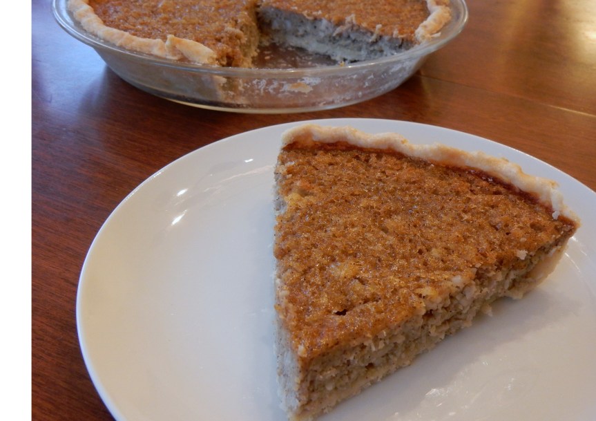 Slice of Coconut Pumpkin Pie
