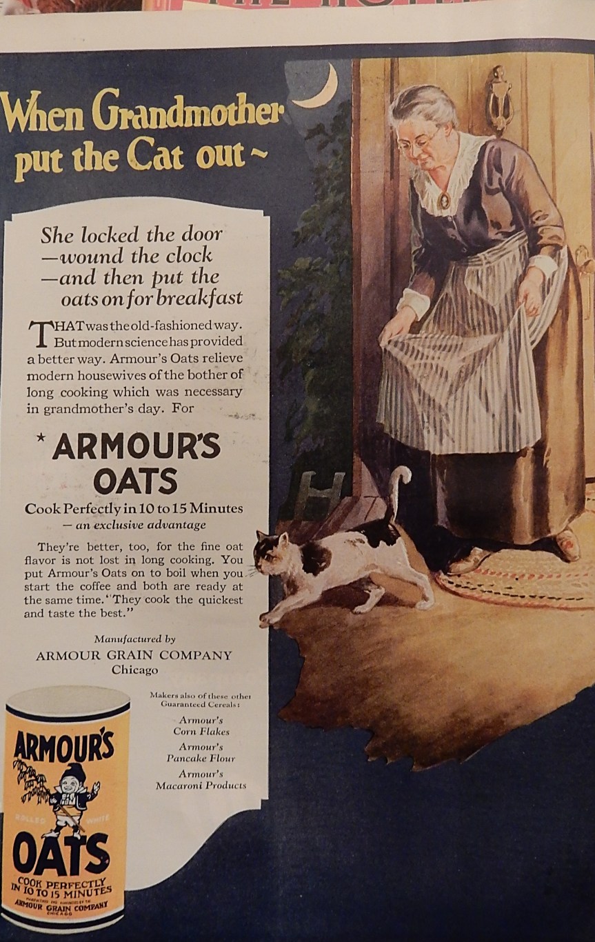 Advertisement for Armour's Oats