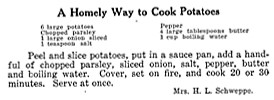 Potato Recipe