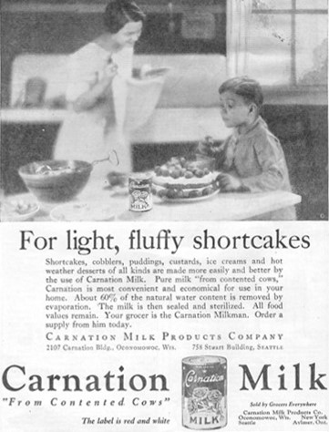 Advertisement for Carnation Milk
