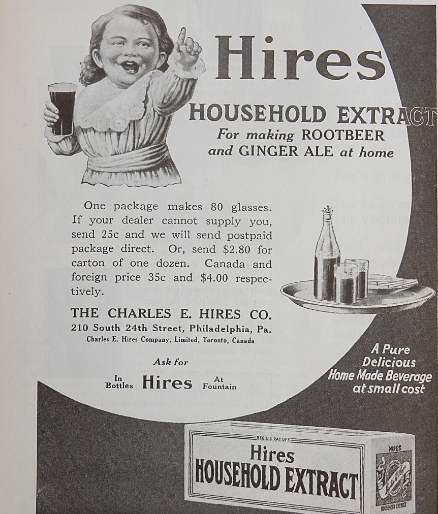 Advertisement for Hires Household Extract