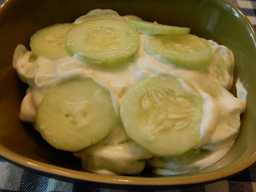 Cucumber Salad (Cucumber and Whipped Cream Salad)