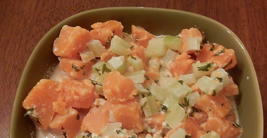 Creamed Sweet Potatoes