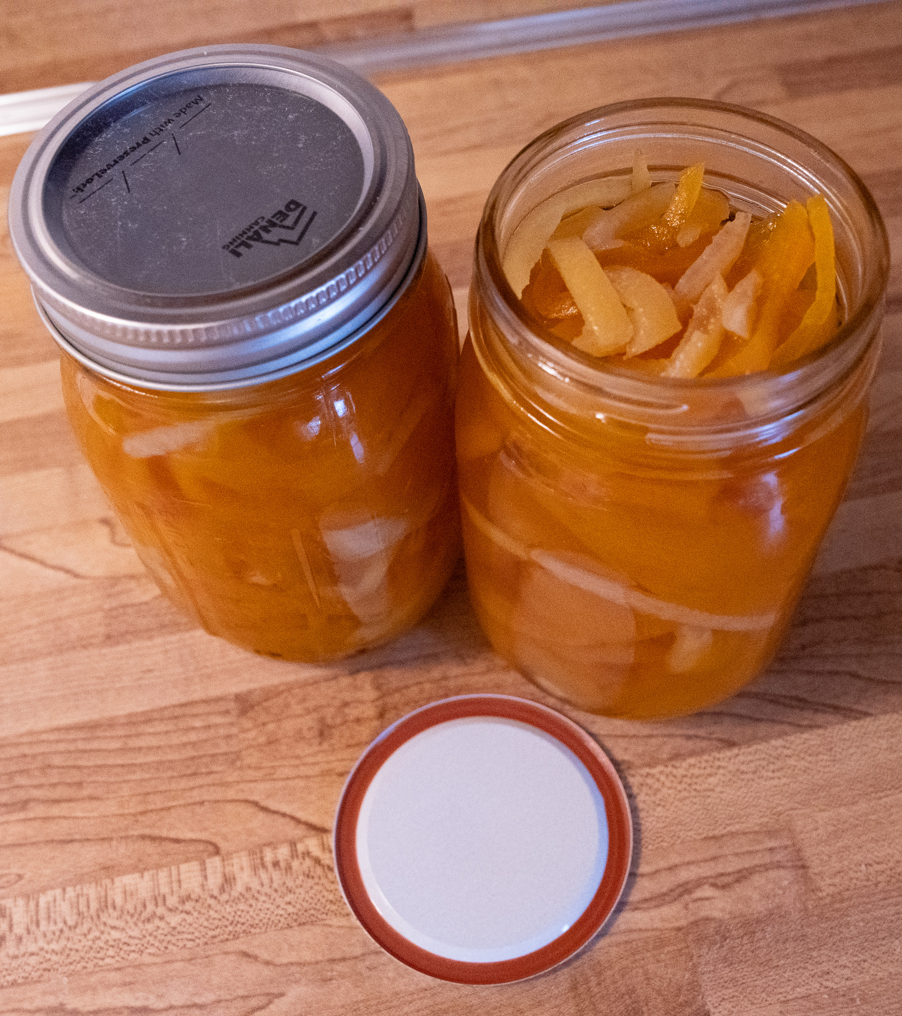 Preserved Pumpkin in jars
