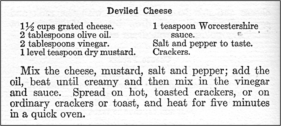 Deviled Cheese Recipe