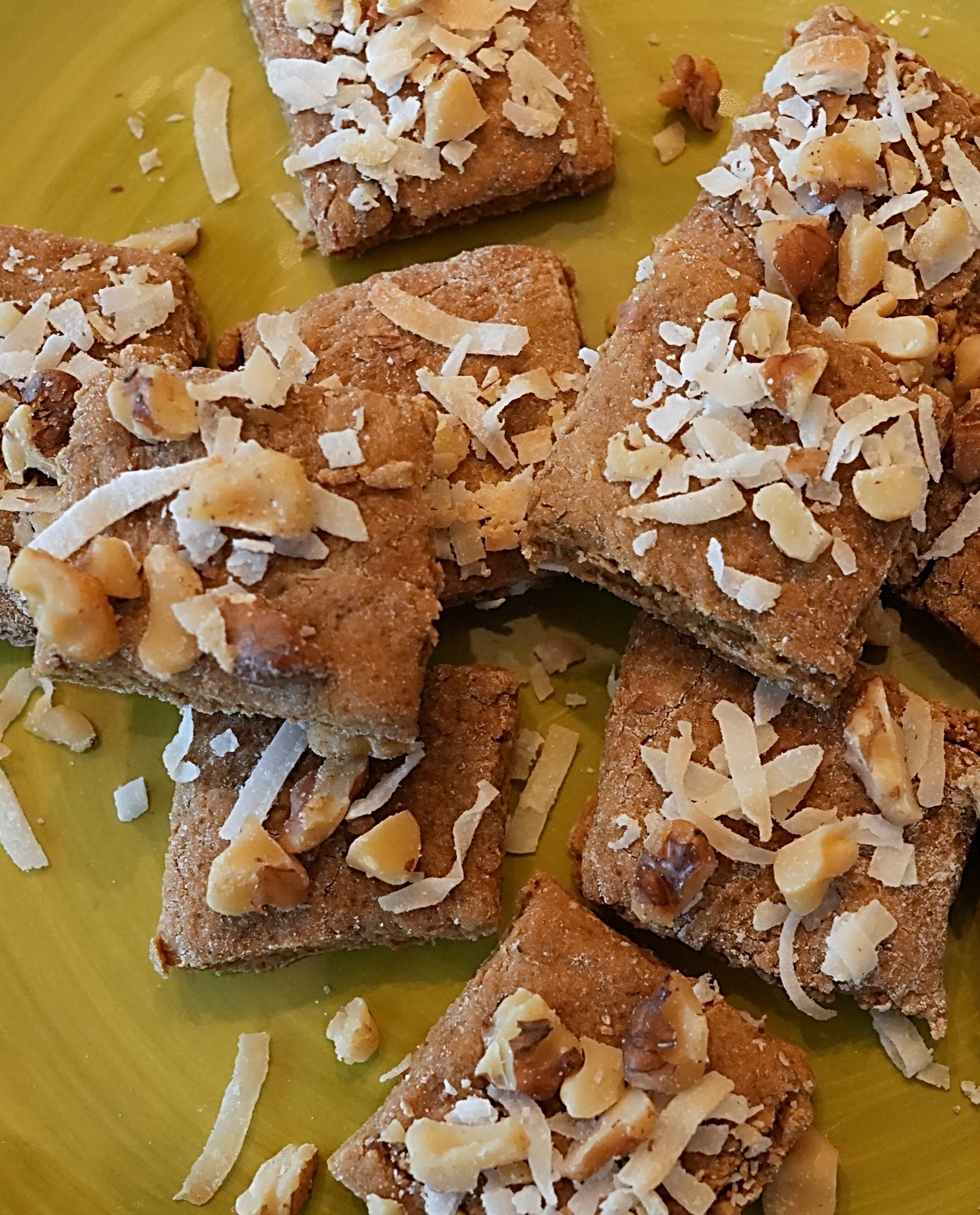 Nut Molasses Bars