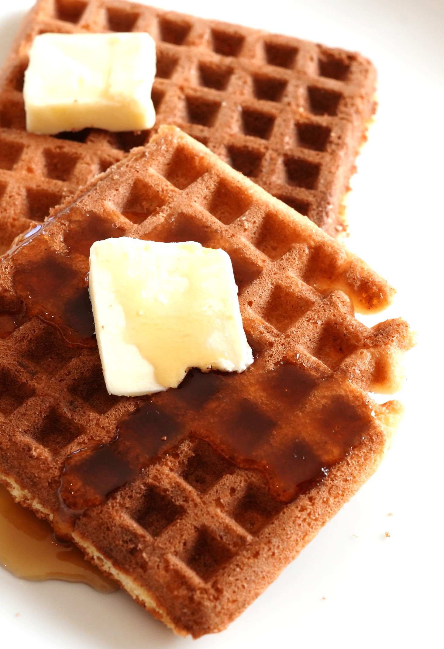 Pound Cake Waffles