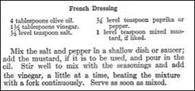 French Dressing Recipe