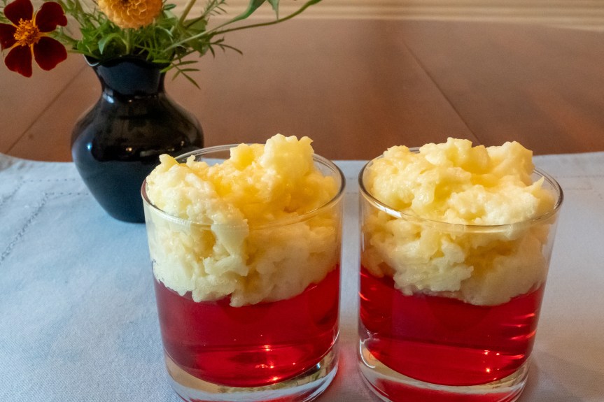 Old-Fashioned Apple Snow&nbsp;Gelatin