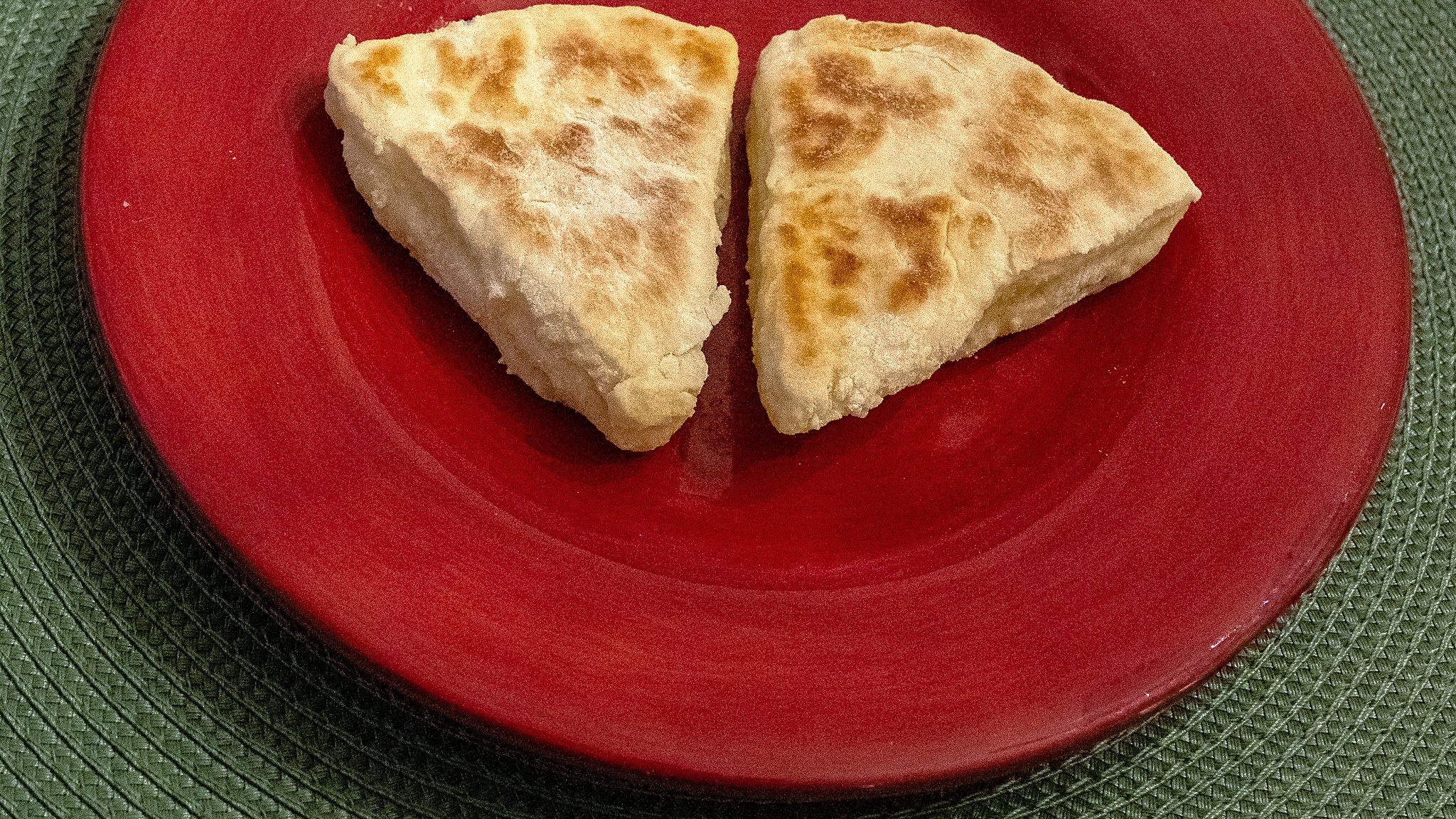 Potato Griddle Scones on plate