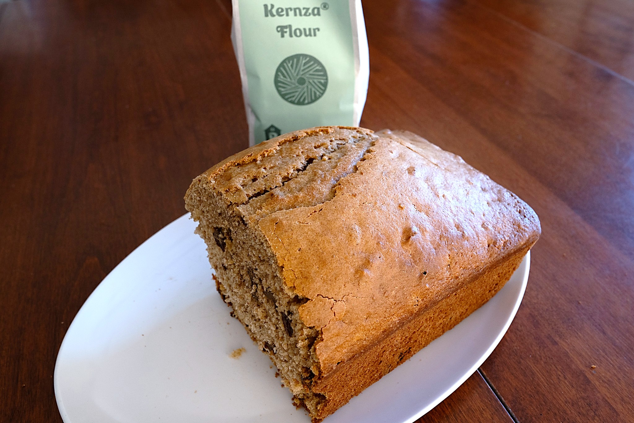 Kernza Bread on plate