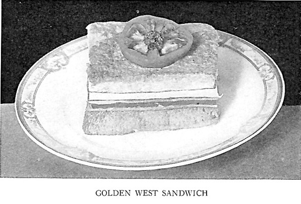 Golden West Cheese (Ham and Cheese) Sandwich