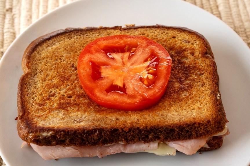 Golden West Sandwich on plate