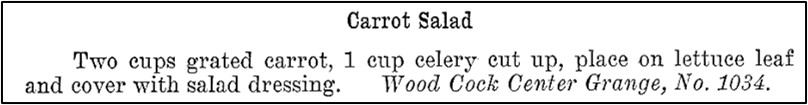 Carrot Salad Recipe
